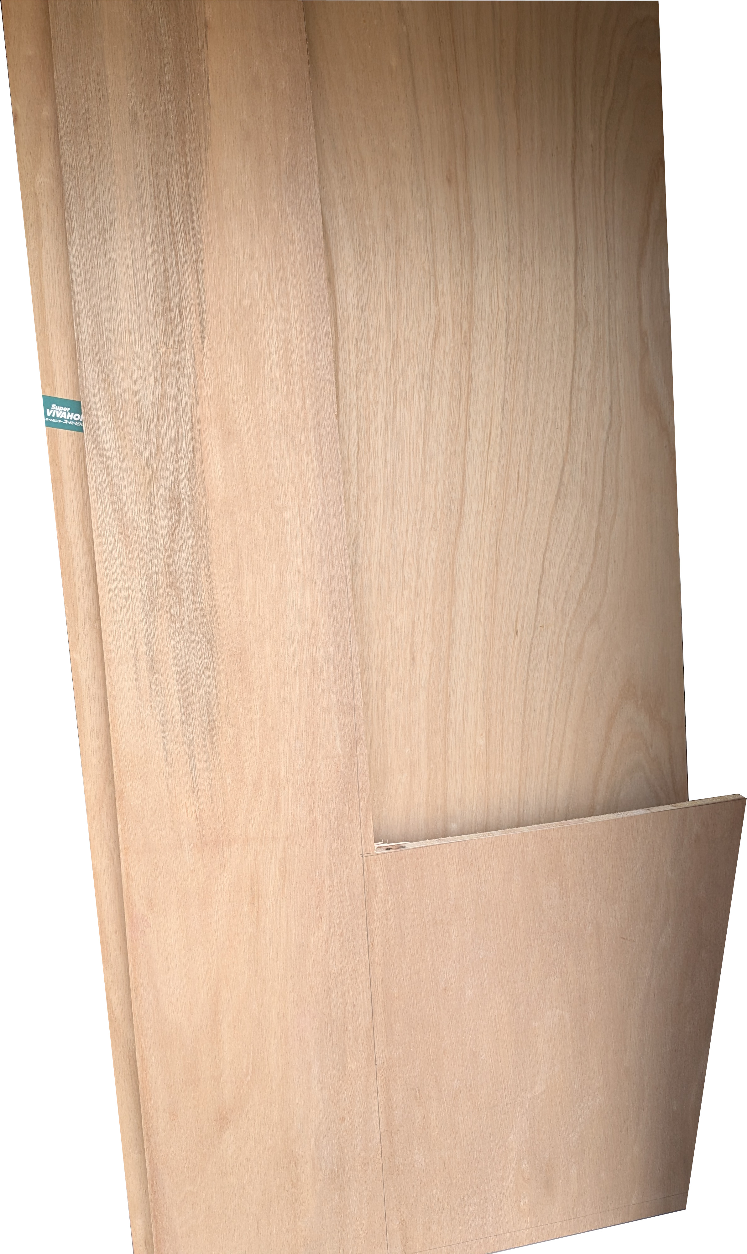 Me cutting the first piece of plywood down to size for the PC shelf